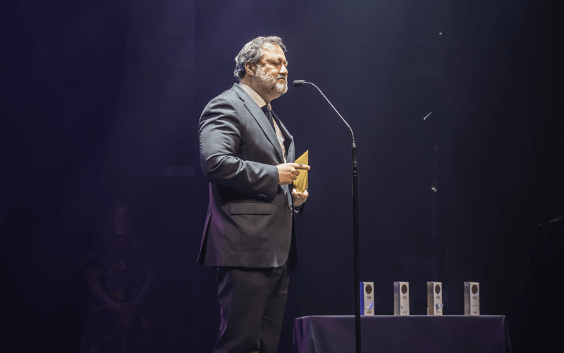 V Premios Hygeia: intervención de Eduardo Pomares, Director de Instituciones Privadas y Religiosas del Banco Santander