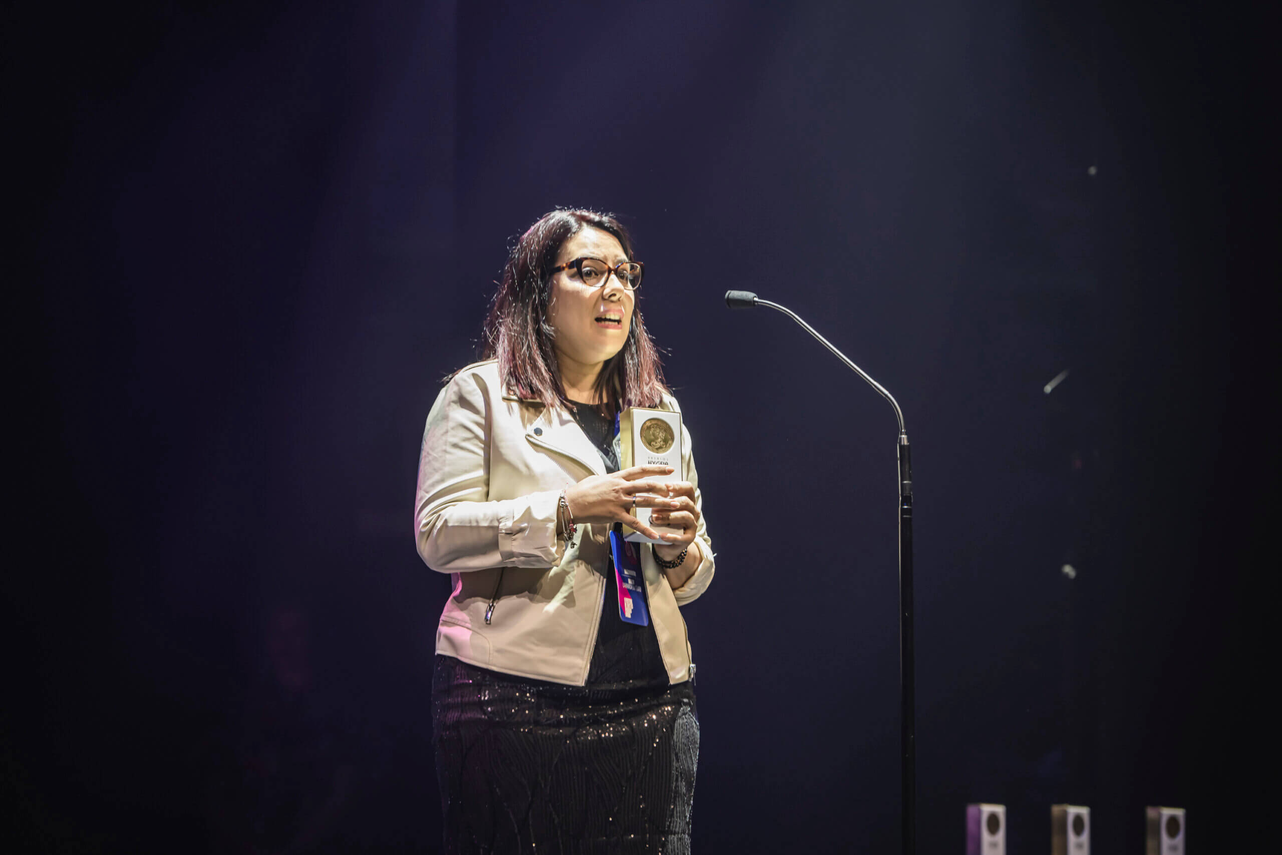 V Premios Hygeia: Noelia Caravaca, ganadora en la categoría 'Documental' por 'Historias en la piel'
