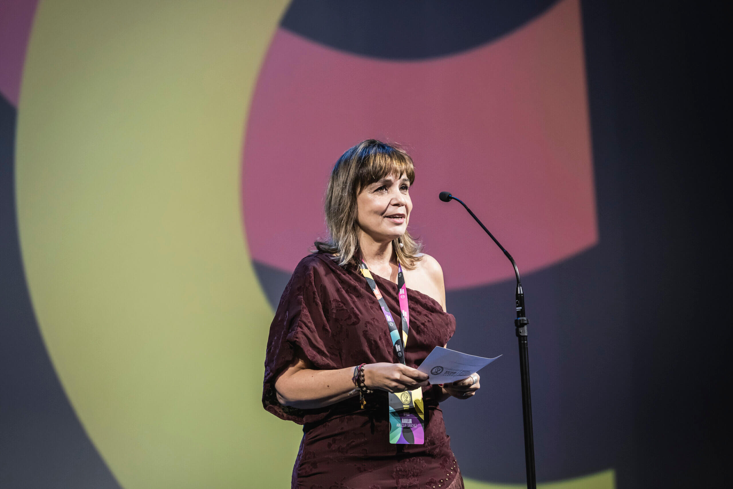 Amelia Amezcua, directora ejecutiva de Fuden, entregó la Mención Especial del Jurado en los VI Premios Hygeia