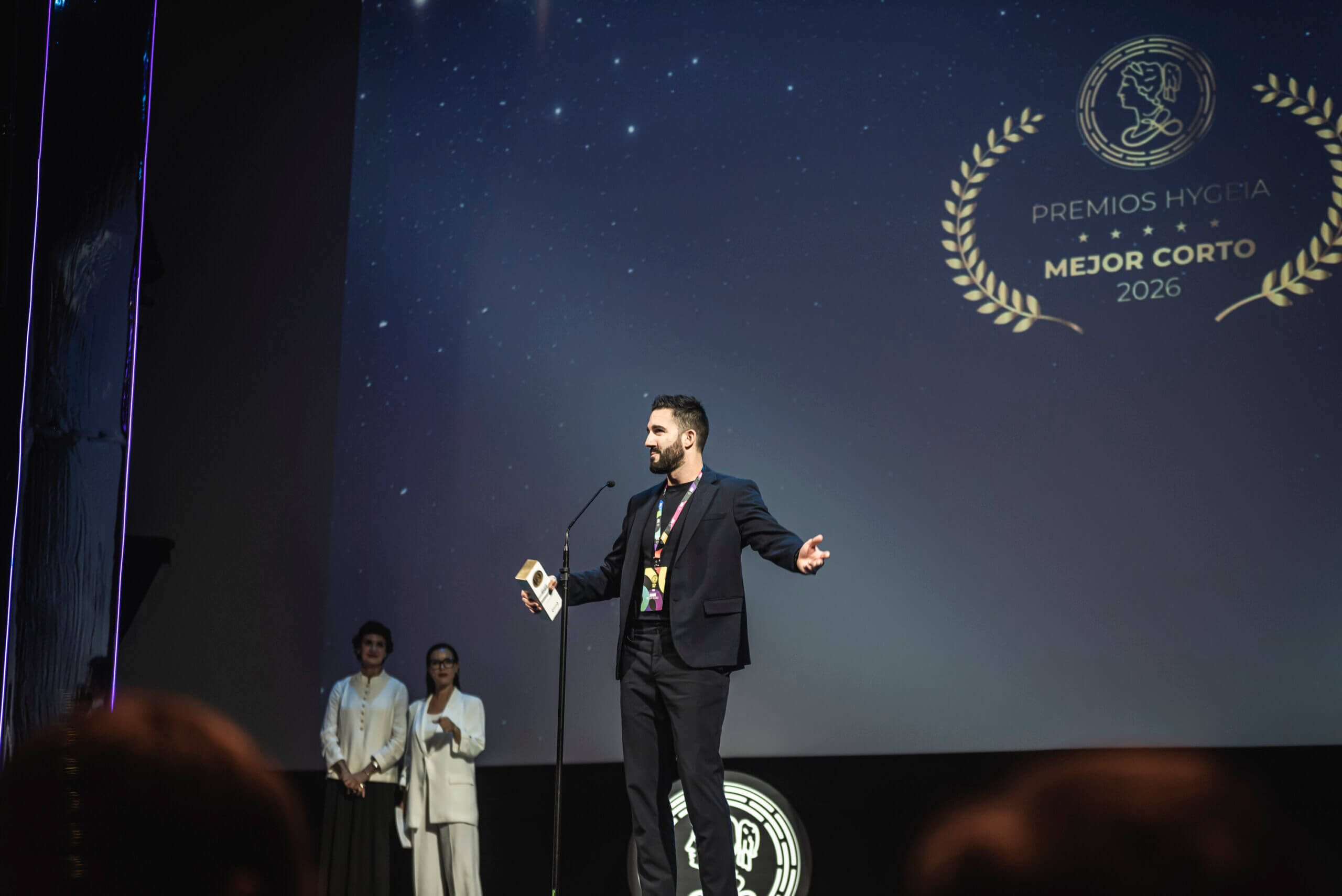 VI Premios Hygeia: Samuel Salazar, ganador al mejor corto ‘Pro’ por ‘La mano que sostiene’