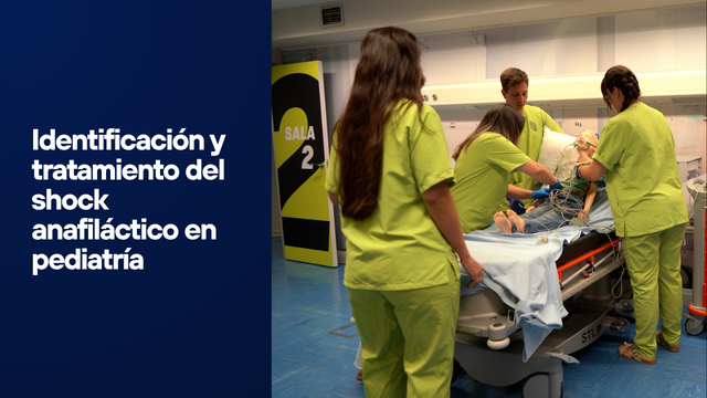 Identificación y tratamiento del shock anafiláctico en pediatría